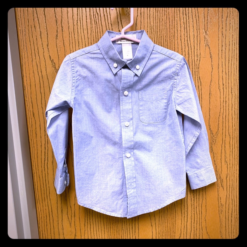 Boys toddler button down shirt